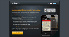 Desktop Screenshot of devreader.com