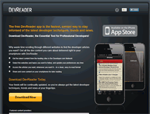 Tablet Screenshot of devreader.com